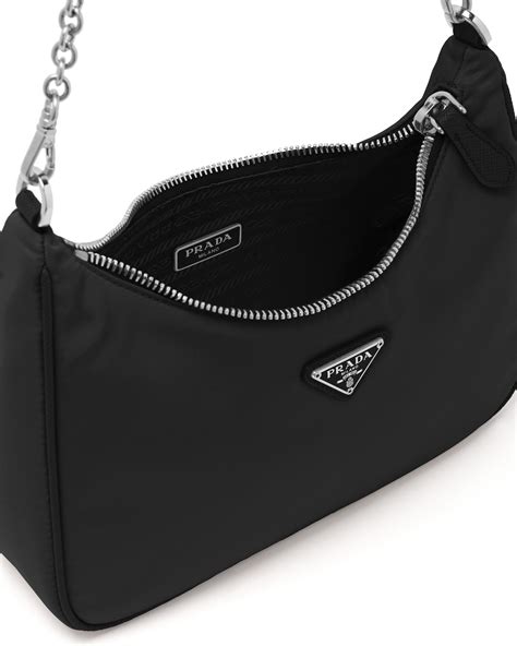 prada tasche damen schwarz|prada tasche nylon.